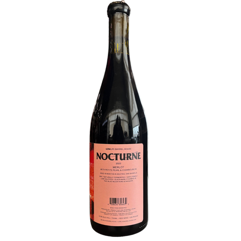 Lowlife Barrel House Nocturne Merlot